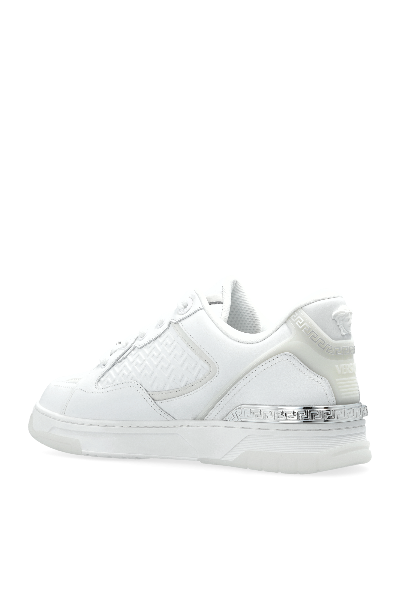 スニーカー VERSACE FW25 SNEAKER WITH GREEK (1020593 1A146152WY4P) White Sports shoes with logo Versace - Vitkac GB